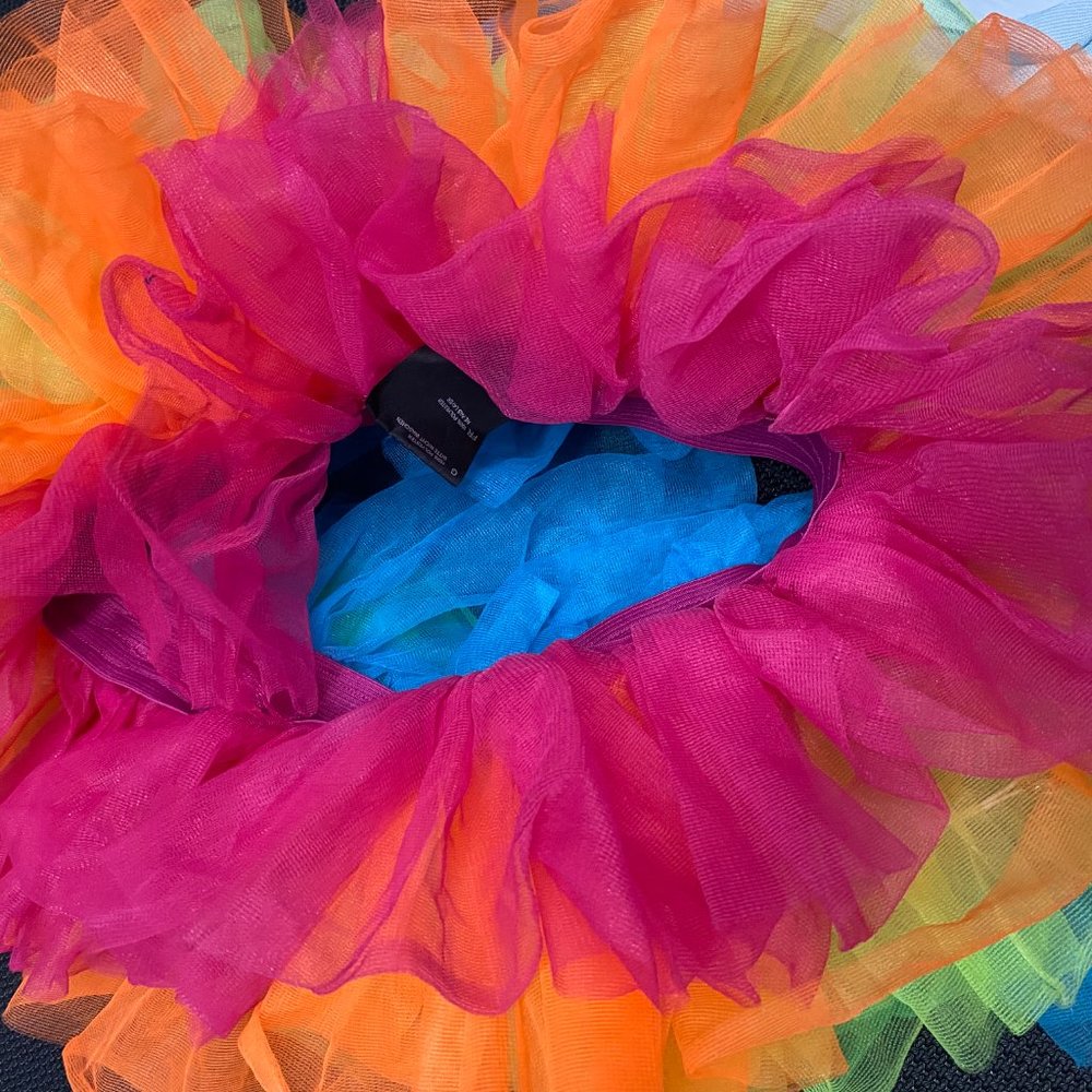 Rainbow Tutu w/LED lights (xs/s)